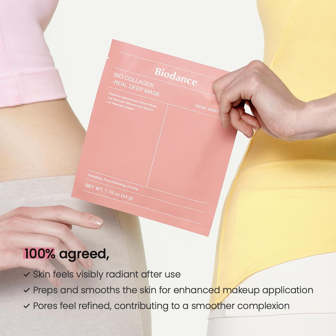 ✨ Biodance Bio-Collagen Real Deep Mask – Hydrating, Firming & Pore-Minimizing (10 Count) ✨
