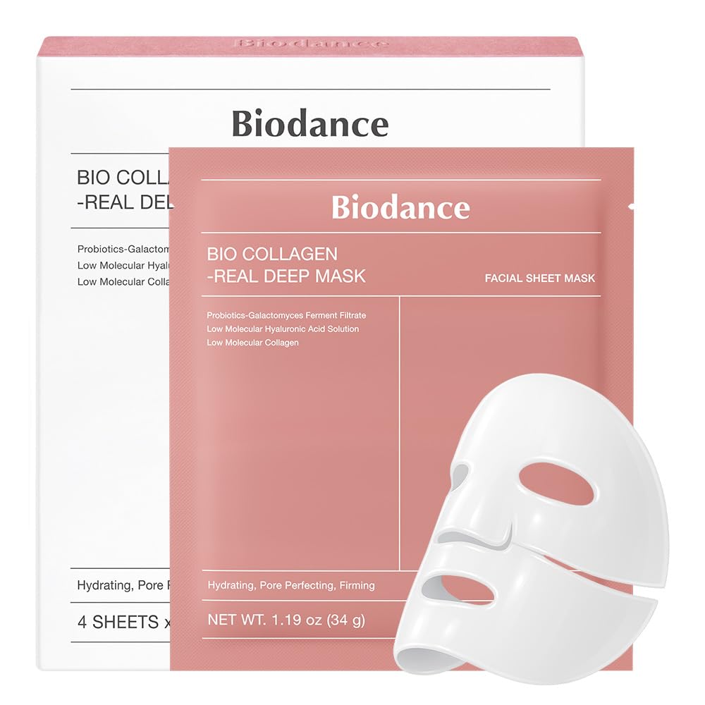 ✨ Biodance Bio-Collagen Real Deep Mask – Hydrating, Firming & Pore-Minimizing (10 Count) ✨