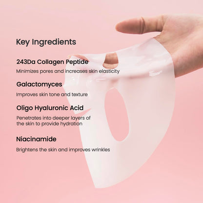 ✨ Biodance Bio-Collagen Real Deep Mask – Hydrating, Firming & Pore-Minimizing (10 Count) ✨
